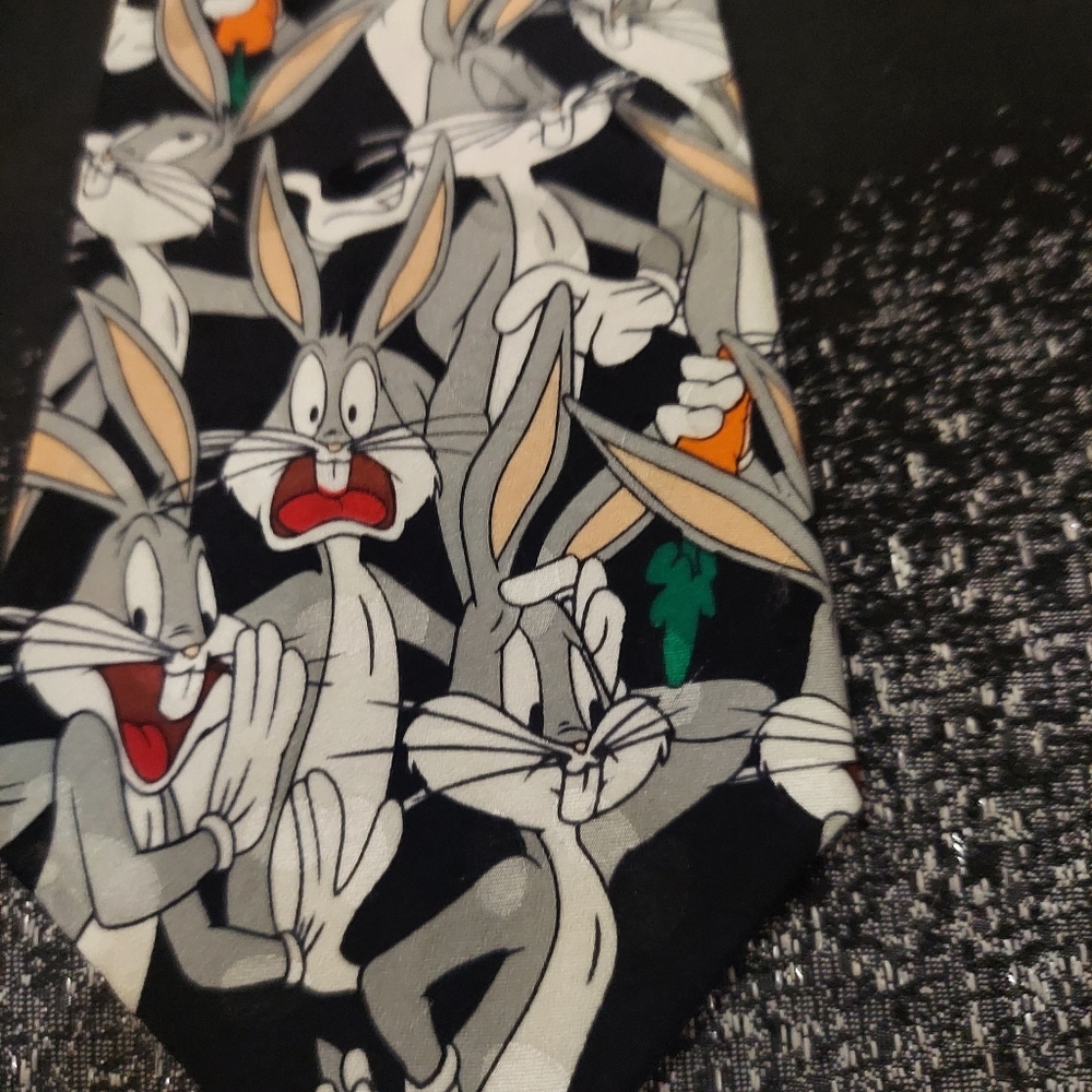 Vintage Bugs Bunny Neck Tie